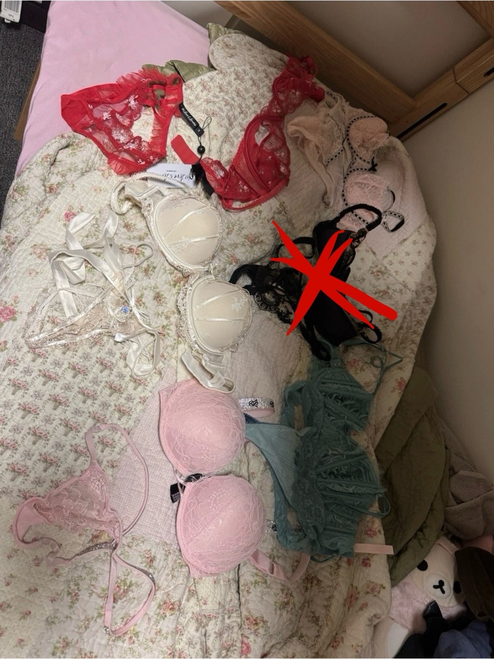 huge bra lingirie set bundle
